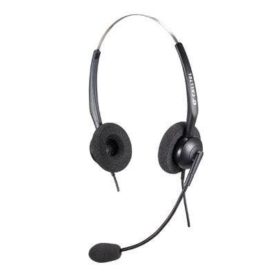 Buy CallTel T800-DH Binaural Call Center HeadSet – 2.5mm, 3.5mm from Vmart in Pakistan