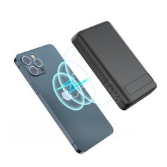 Buy Choetech B651 10000mAh Magnetic Wireless Charge Power Bank - Black from Vmart in Pakistan