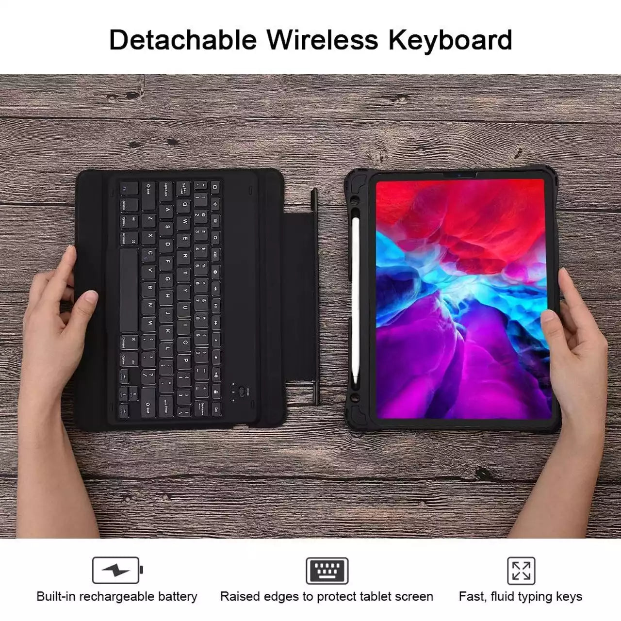 Buy Choetech BH-010 Wireless Keyboard For IPad Pro 12.9 from Vmart in Pakistan