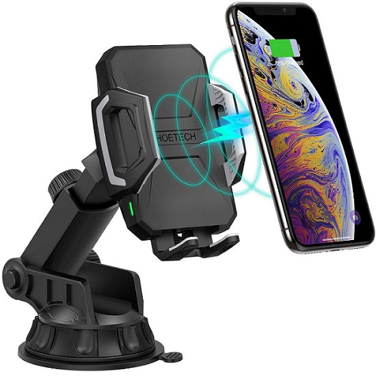 Buy Choetech T521S Qi Wireless Car Charging Stand 10W Wireless Charger from Vmart in Pakistan