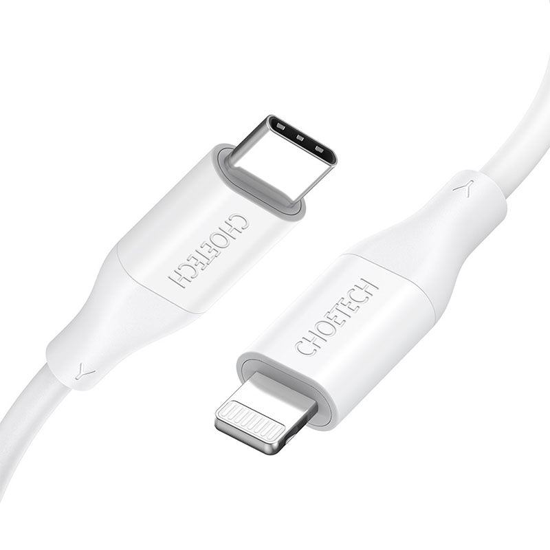 Buy Choetech IP0040 USB-C to Lightning Cable PD18/30W 1.2m White from Vmart in Pakistan