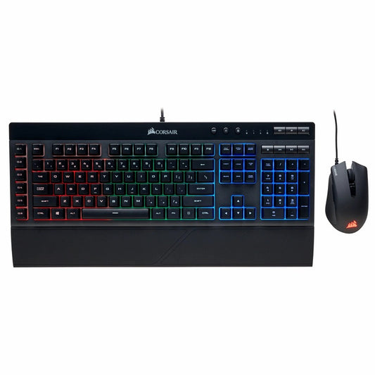 Buy Corsair K55 + HARPOON RGB Keyboard and Mouse Combo from Vmart in Pakistan
