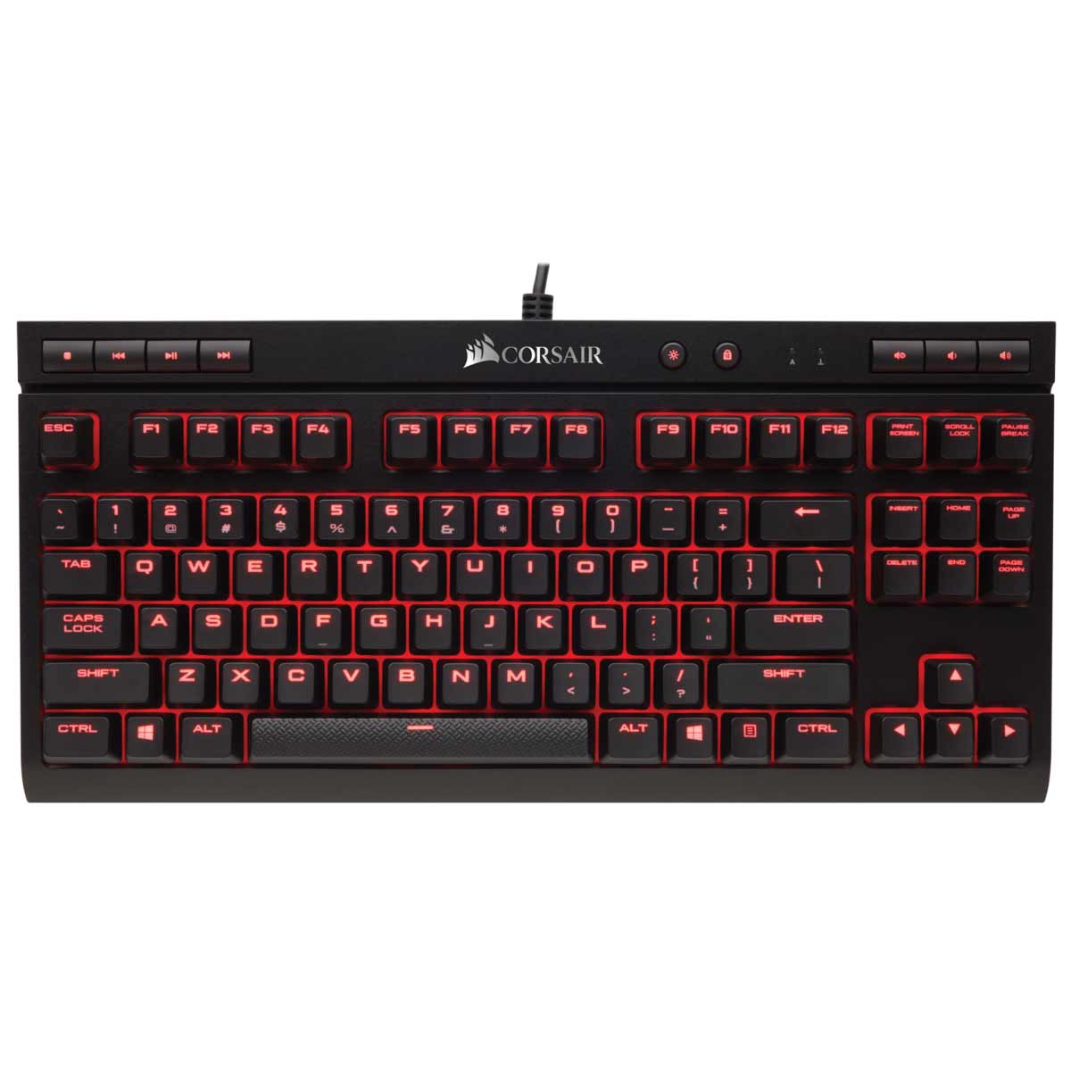 Buy Corsair K63 Compact Mechanical Gaming Keyboard - Cherry MX Red from Vmart in Pakistan