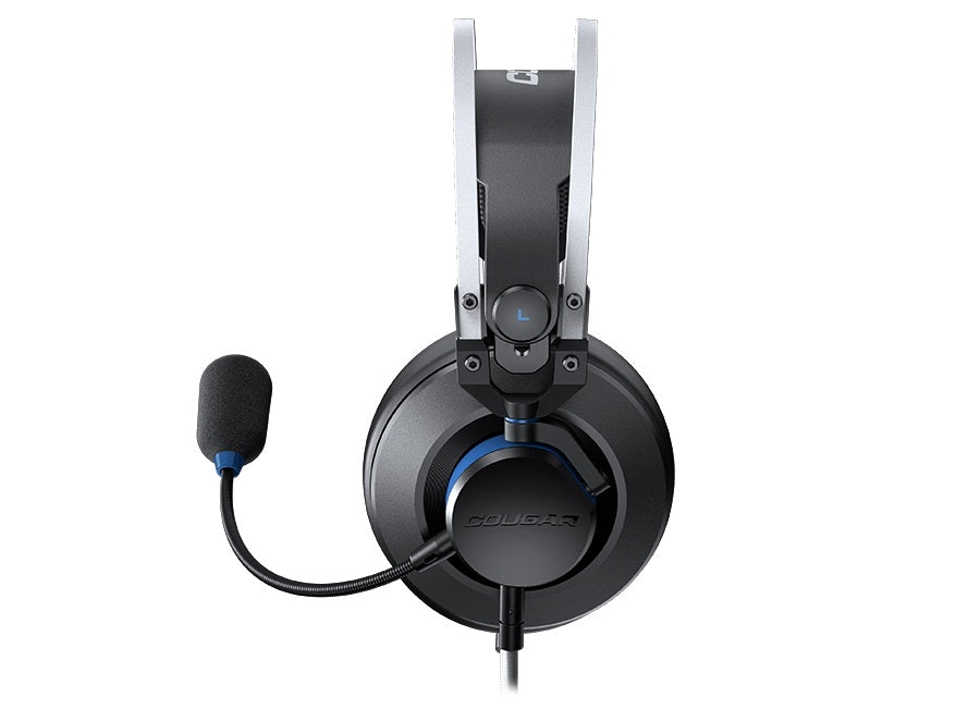 Buy Cougar VM410 Gaming Headset - PS (Black/Blue) from Vmart in Pakistan