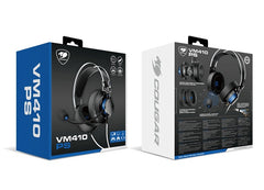 Buy Cougar VM410 Gaming Headset - PS (Black/Blue) from Vmart in Pakistan