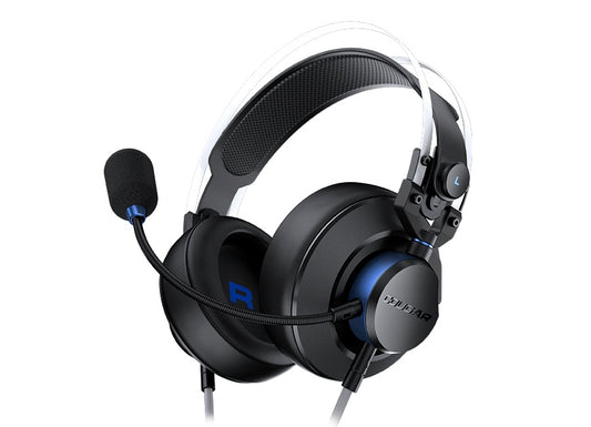 Buy Cougar VM410 Gaming Headset - PS (Black/Blue) from Vmart in Pakistan