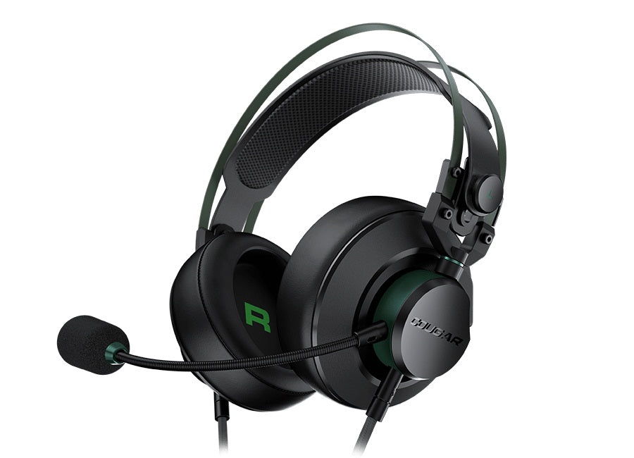 Buy Cougar VM410 Gaming Headset - XB (Black/Green) from Vmart in Pakistan