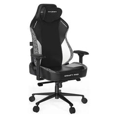Buy DXRacer CRA-PR031-NW-H1 Craft Series Pro Stripes 1 Gaming Chair Black/White from Vmart in Pakistan