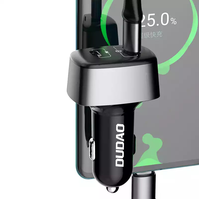 Buy Dudao R7XS 60W 2 in 1 Car Charger from Vmart in Pakistan