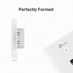 Buy TP-Link EAP115-Wall 300Mbps Wireless N Wall-Plate Access Point from Vmart in Pakistan