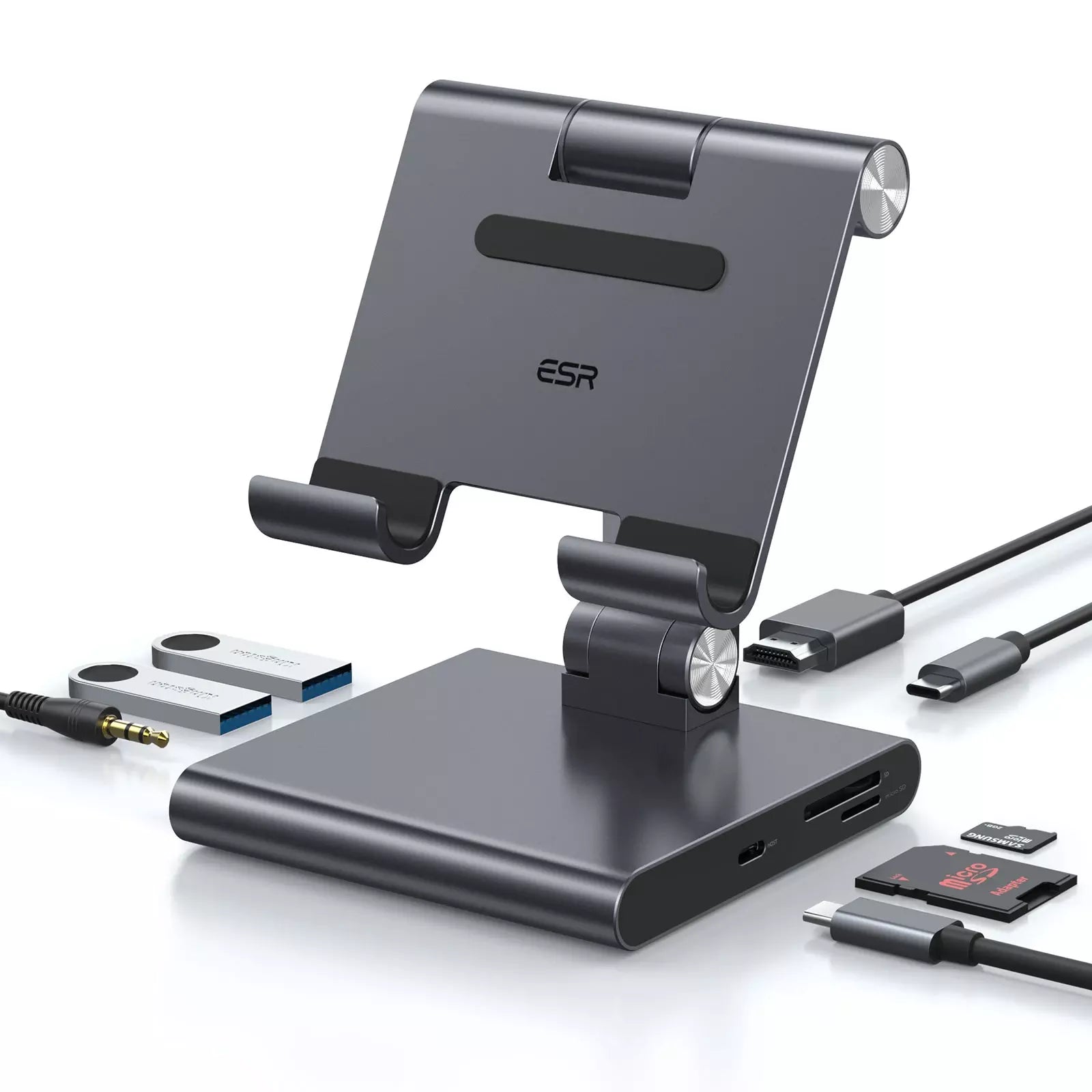 Buy ESR 8-in-1 Portable Stand USB-C Hub from Vmart in Pakistan