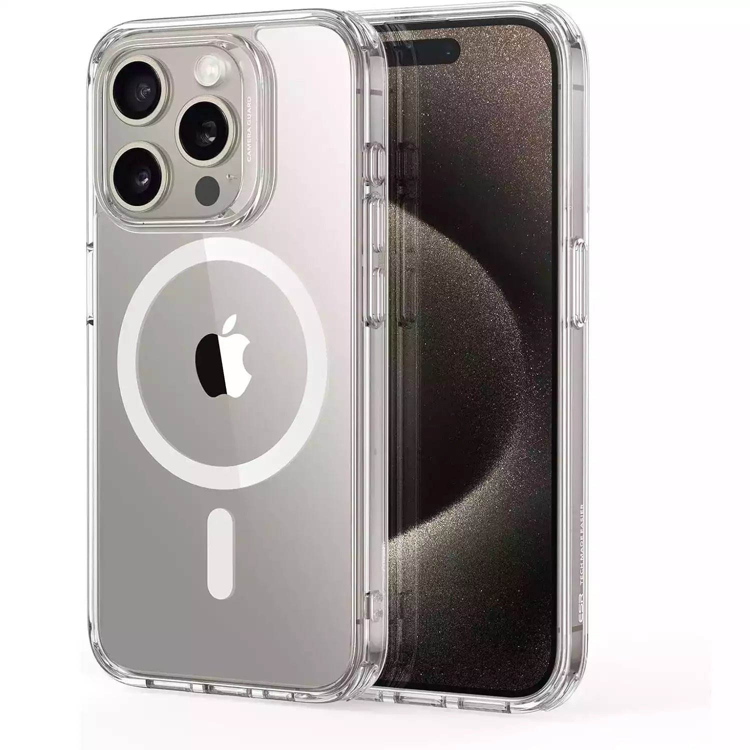 Buy ESR Classic Hybrid Case (HaloLock) for iPhone 15 Pro Max - Clear from Vmart in Pakistan