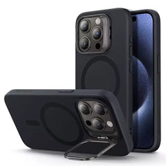 Buy ESR iPhone 15 Pro Max Cloud Soft Case with Stash Stand (HaloLock) - Black from Vmart in Pakistan