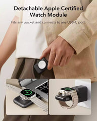 ESR Qi2 3 in 1 Wireless Charging Station Black