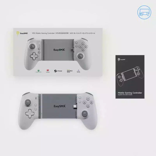 Buy EasySMX M15 Mobile Gaming Controller for iPhone 15 above and Android With Hall Effect sticks and Mechanical buttons White from Vmart in Pakistan