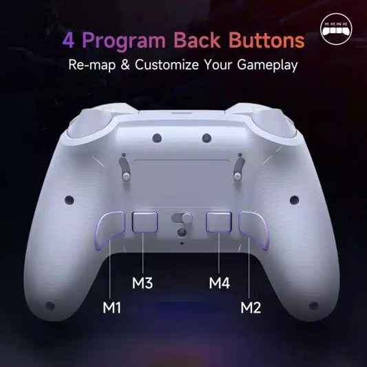 Buy EasySMX X20 Multiplatform Gaming Controller with Trigger Lock And Hall Effect Sensors White from Vmart in Pakistan