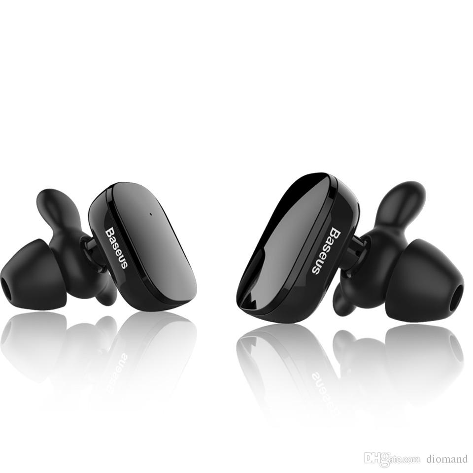 Buy Basuse Encok W02 TWS Truly Wireless Headset - Black from Vmart in Pakistan
