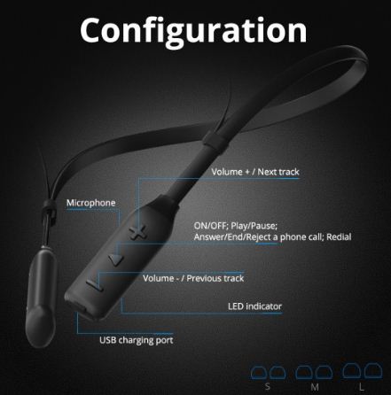 Buy Tronsmart Encore S2 Plus Sport Bluetooth Headphones from Vmart in Pakistan