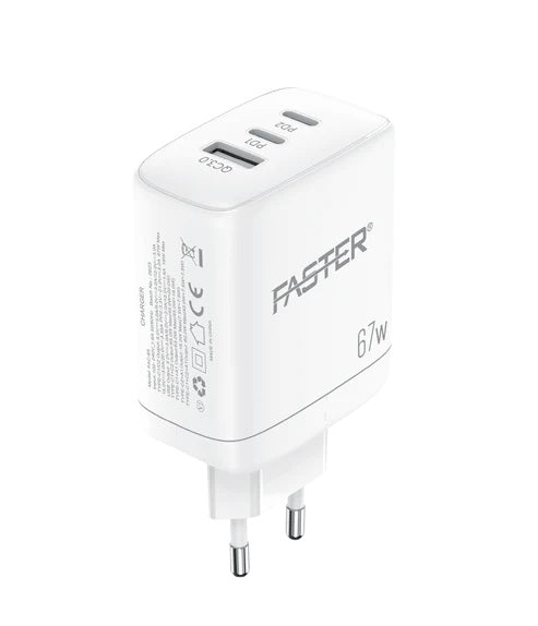 Buy Faster FAC-67W Fast Charger from Vmart in Pakistan