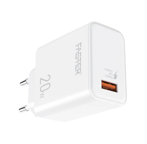 Buy Faster FC-11QC 20W Fast Mobile Charger from Vmart in Pakistan