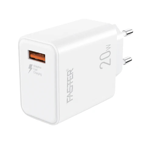 Buy Faster FC-11QC 20W Fast Mobile Charger from Vmart in Pakistan