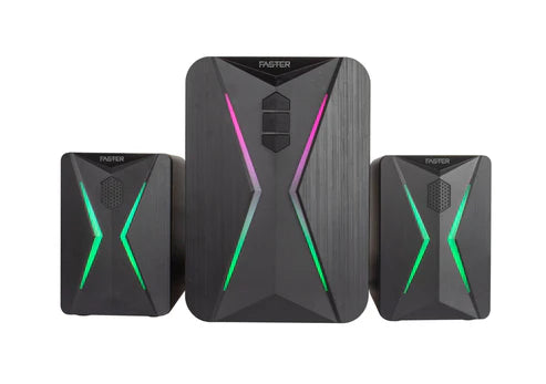Buy Faster G1000 RGB Lightning Mini Gaming Speaker With 20W Subwoofer from Vmart in Pakistan