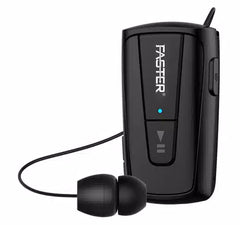 Buy Faster R12 Pro Retractable Bluetooth Headset Clip-On Earbuds from Vmart in Pakistan