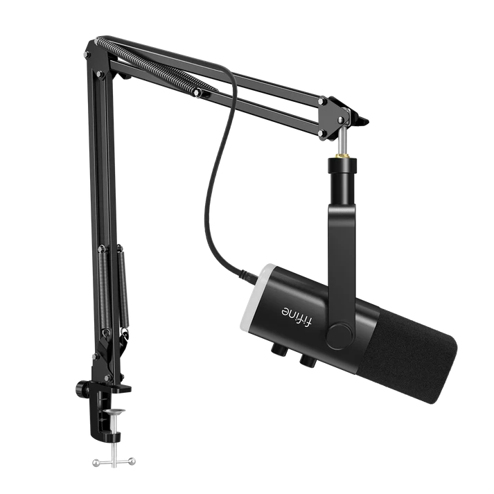 Buy FiFine AmpliGame AM8T USB/XLR Dynamic Microphone Kit with Boom Arm Stand from Vmart in Pakistan