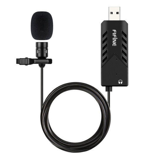 Buy Fifine K053 Lavalier Microphone With USB Receiver from Vmart in Pakistan