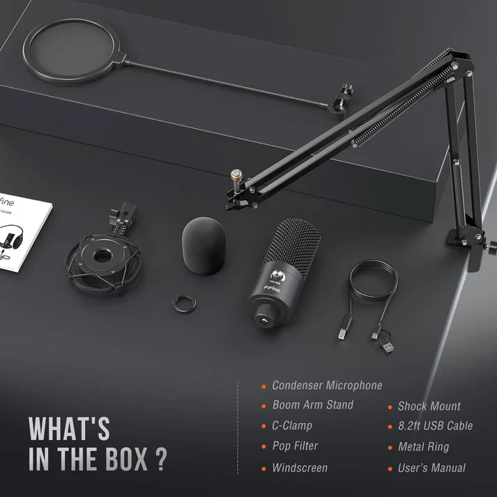 Buy Fifine T669 USB Microphone Kit from Vmart in Pakistan