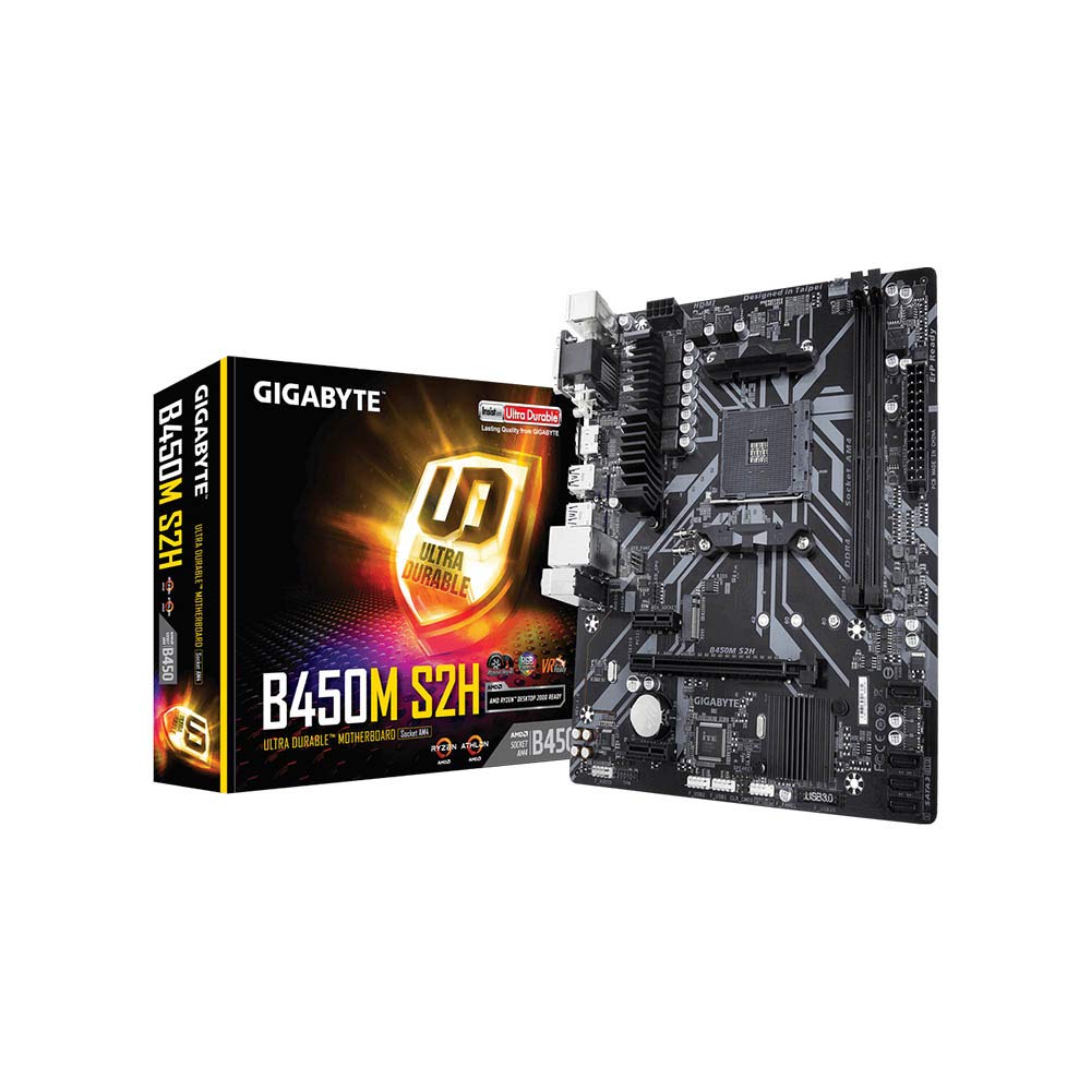 Buy Gigabyte B450M-S2H Motherboard from Vmart in Pakistan