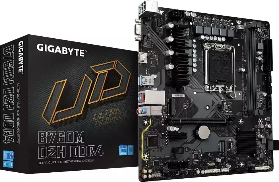 Buy Gigabyte B760M D2H DDR4 (rev. 1.0) Motherboard from Vmart in Pakistan