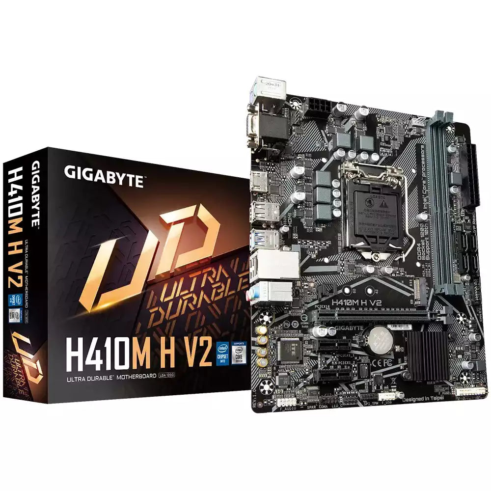 Buy Gigabyte H410M H V2 Ultra Durable Motherboard from Vmart in Pakistan