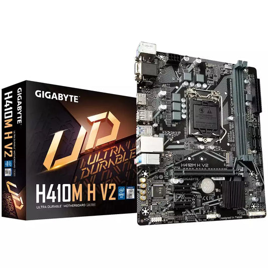 Buy Gigabyte H410M H V2 Ultra Durable Motherboard from Vmart in Pakistan