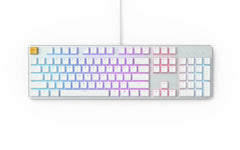 Buy Glorious GMMK White Ice Edition Full Size Gaming Keyboard from Vmart in Pakistan