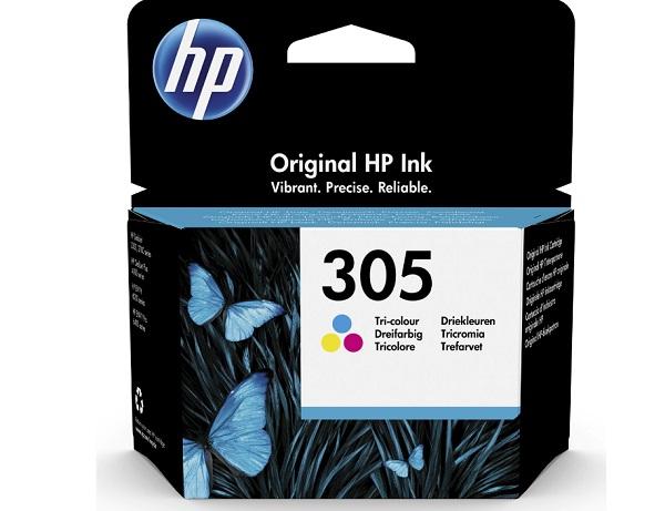 Buy HP 305 Tri-color Original Ink Cartridge from Vmart in Pakistan