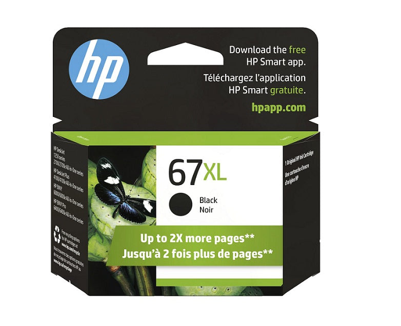 Buy HP 67XL High Yield Black Original Ink Cartridge from Vmart in Pakistan