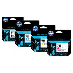 Buy HP 711 All 4 Colors Ink Cartridge Set from Vmart in Pakistan