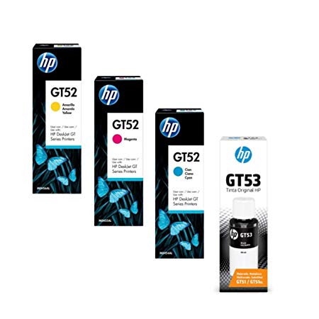 Buy HP GT53 4 Colors Ink Bottles Set from Vmart in Pakistan