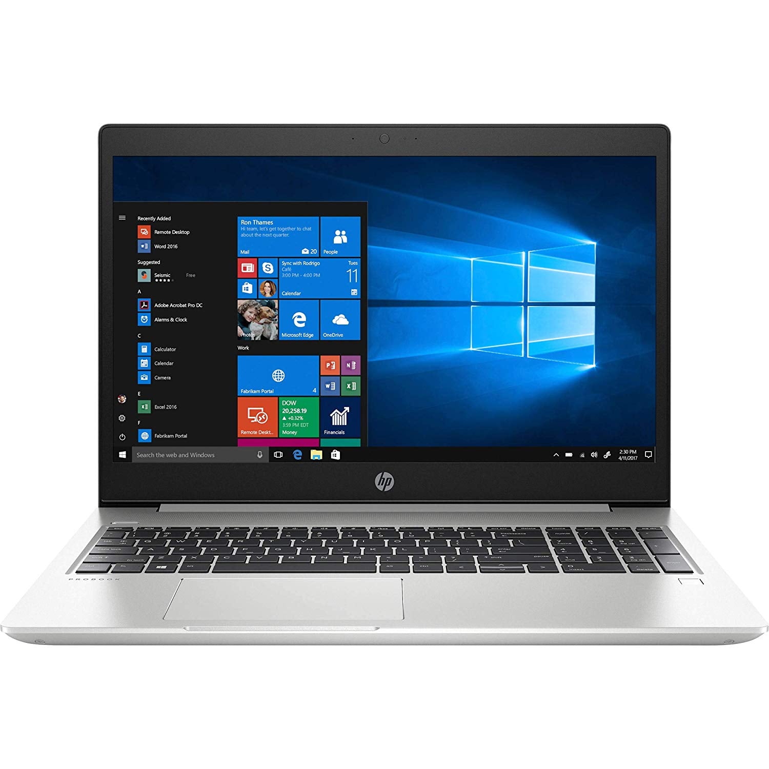 Buy HP ProBook 450 G6 Notebook - 8th Gen Ci5, 4GB DDR4, 500GB HDD, DOS - (Silver) from Vmart in Pakistan