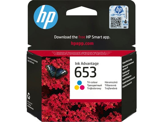 Buy HP 653 Tri-color Original Ink Advantage Cartridge from Vmart in Pakistan