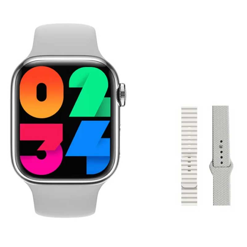 Buy HW9 Pro Max Smart Watch - Silver from Vmart in Pakistan
