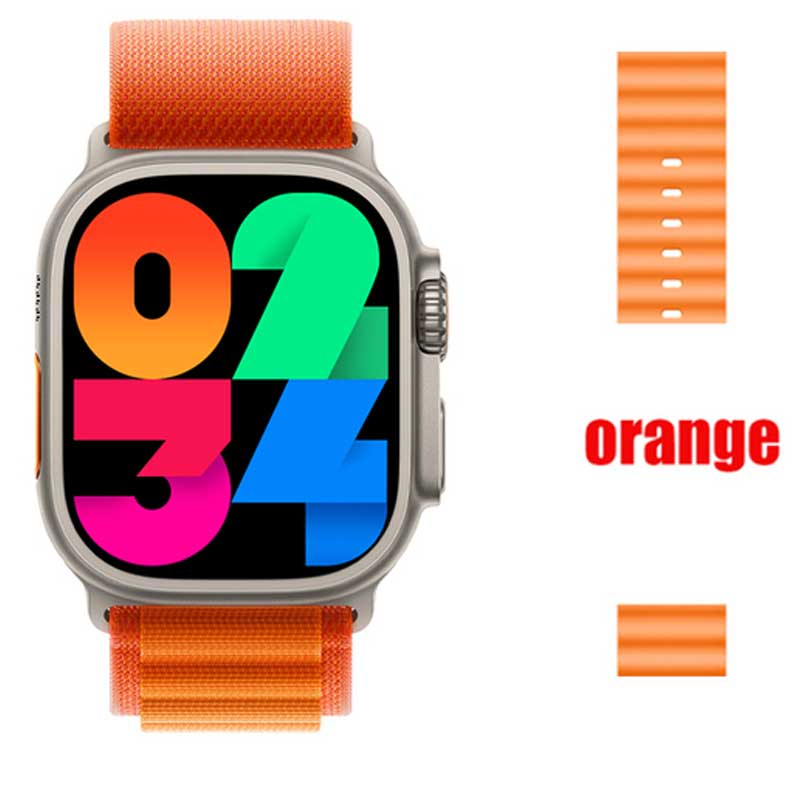 Buy HW9 Ultra Max Smart Watch - Orange from Vmart in Pakistan