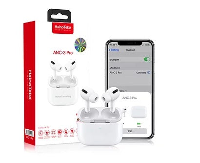 Buy Haino Teko ANC 3 Pro Wireless Airpods from Vmart in Pakistan
