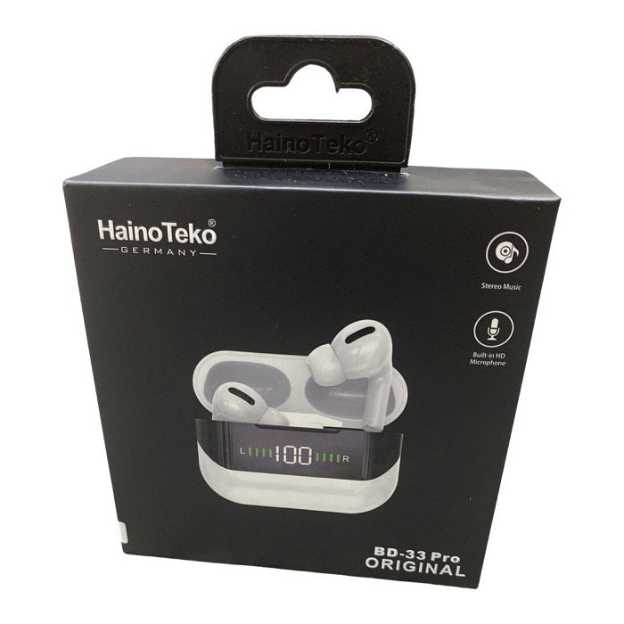 Buy Haino Teko BD-33 Pro Wireless Earbuds from Vmart in Pakistan