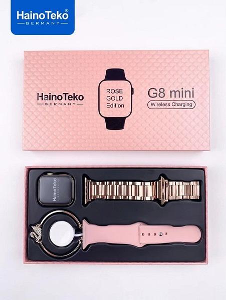 Buy Haino Teko G8 Mini Smart Watch Rose Gold Edition from Vmart in Pakistan