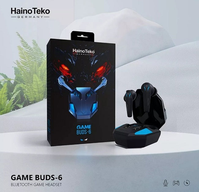 Buy Haino Teko Game Buds 6 Blue from Vmart in Pakistan