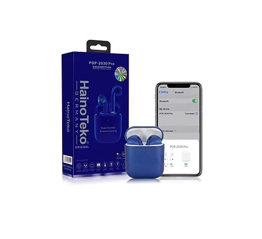 Buy Haino Teko POP - 2030 Pro Wireless Airpods - Blue from Vmart in Pakistan