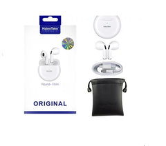 Buy Haino Teko Round 1 Mini Bluetooth Earphone - White from Vmart in Pakistan