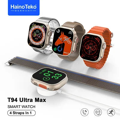 Buy Haino Teko T94 Ultra Max Gold Smart Watch from Vmart in Pakistan